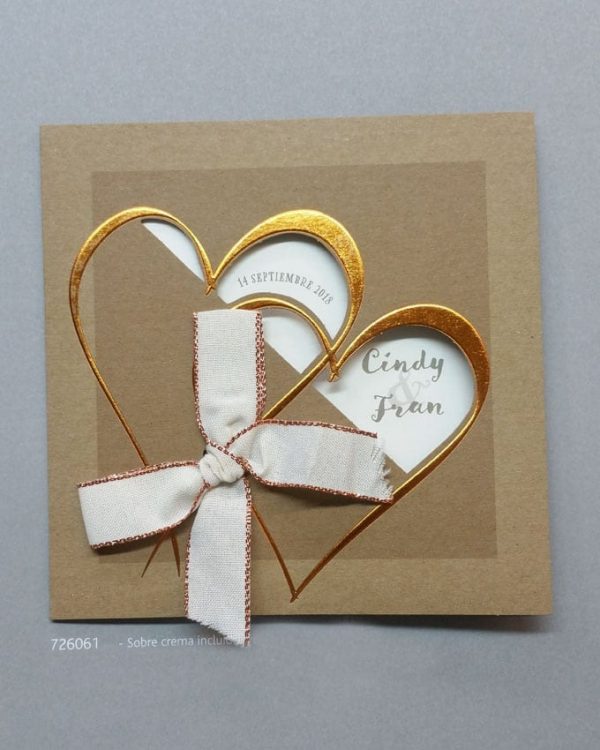 Invitación Romantic 726061BE - tiendadeilusiones