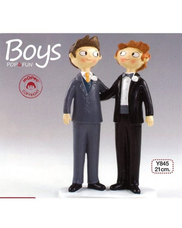 Figura para pastel Boys Pop & Fun 21cm