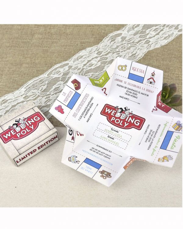 invitacion de boda cardnovel