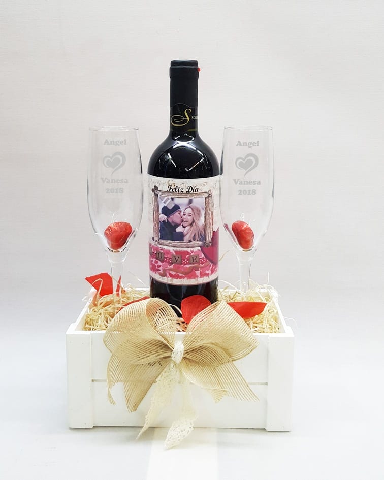Juego de 1, 2, 3, 4 copas de vino personalizadas de 15 onzas sin tallo,  grabadas con tu texto personalizado, regalos de vidrio personalizados para