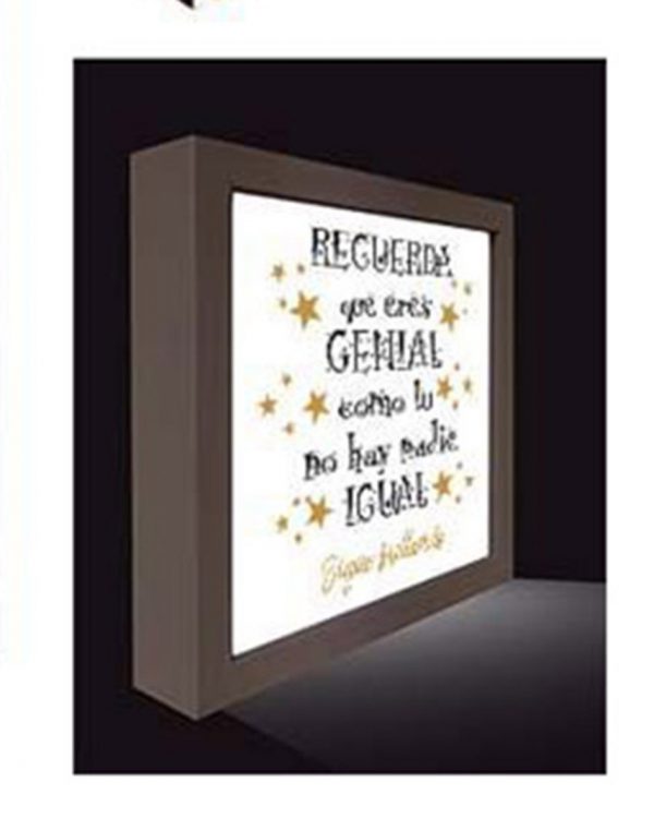CAJA LUZ , RECUERDA QUE ERES GE AH-118ROIMA