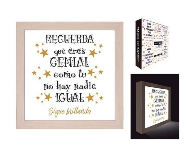 CAJA LUZ , RECUERDA QUE ERES GE AH-118ROIMA