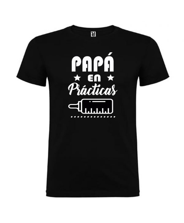 Camiseta papa en practicas