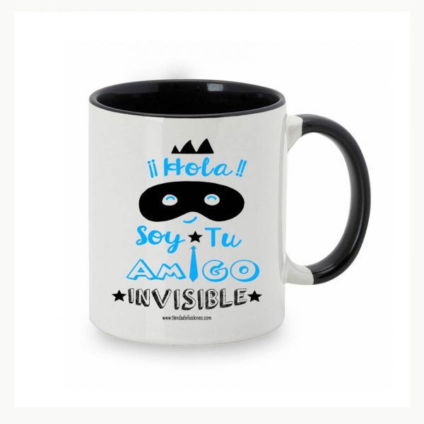 Taza Amigo invisible mascara