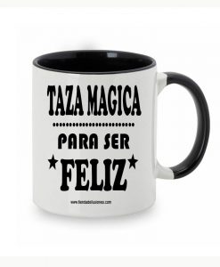 Taza Amigo invisible taza mágica para ser feliz