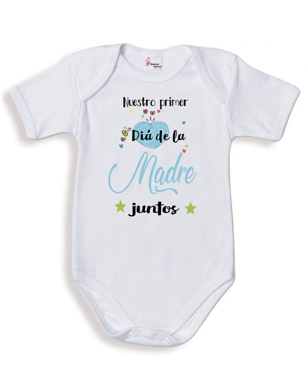 Body para bebés con diseño divertido para mamás primerizas.