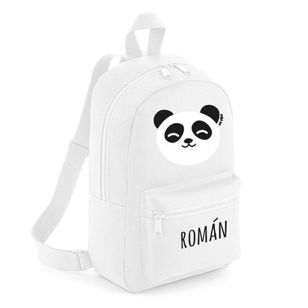 Mochila personalizada Medium Panda color a elegir