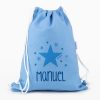 Petate Medium Lona Estrella Azul personalizado, color a elegir