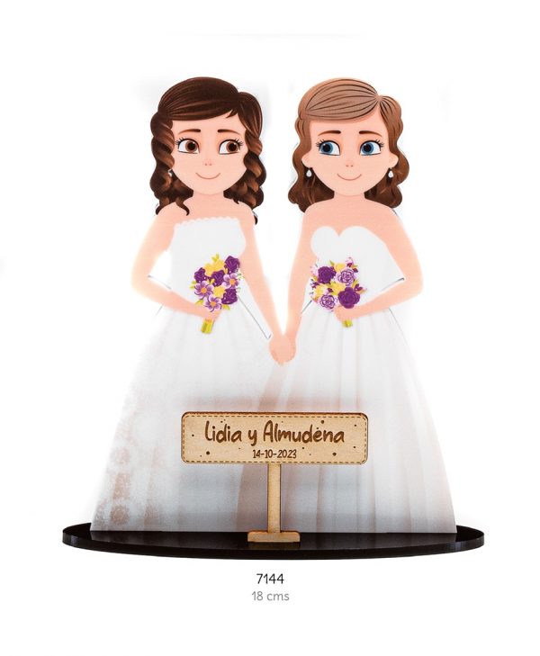 Comercial por otra parte, medio Figuras de tarta de boda online | Tienda de figuras novios originales