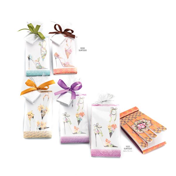 SET 5 LIMAS DE UÑAS FLORES