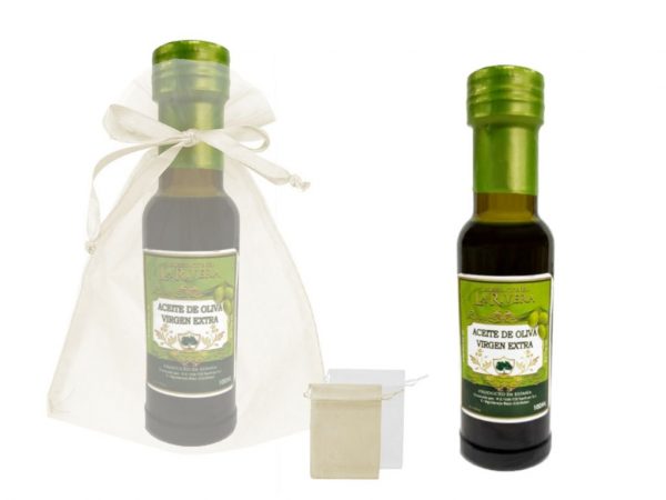 Aceite de oliva virgen extra + bolsa de tul