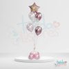 Globos comunion personalizado estrella