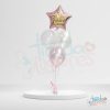 Globos comunión personalizado estrella
