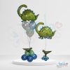 Globos duo comunión dinosaurio